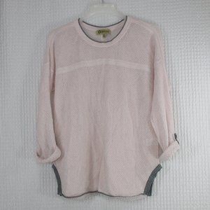 DEMOCRACY KNIT LONG SLEEVE TOP SIZE XL